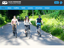 Tablet Screenshot of blairdrummondcaravanpark.co.uk